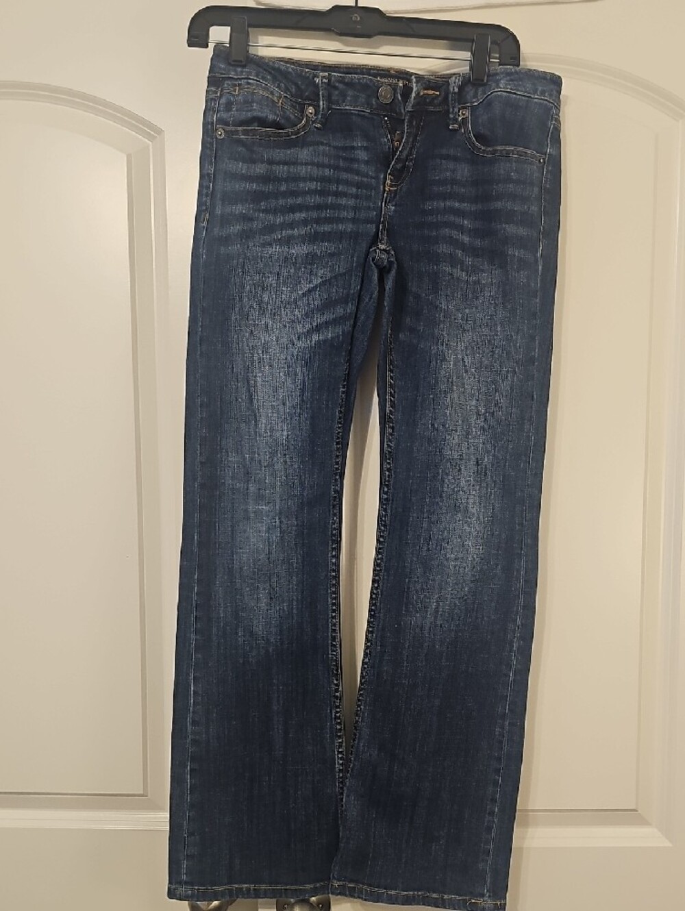 Banana Republic Women’s Bootcut Jeans in Dark Blue Denim